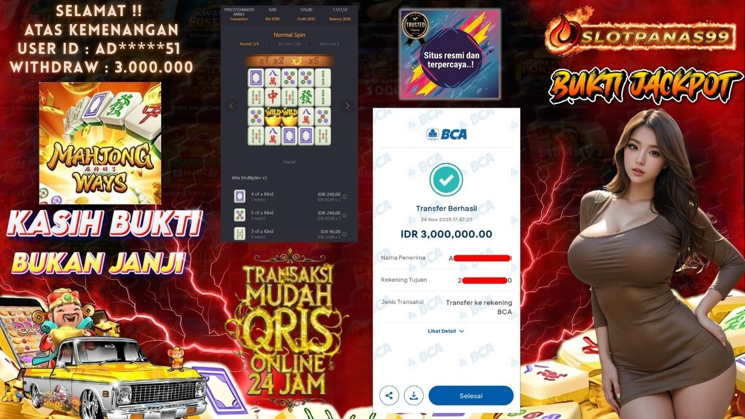 SLOTPANAS99 JACKPOT SLOT MAHJONG WAYS